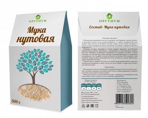 Мука нутовая, 300г Оргтиум