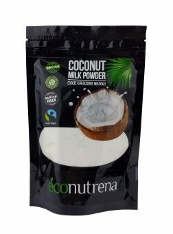 Сухое кокосовое молоко "Econutrena", 150 г  Эко-Индекс