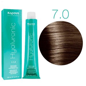 Kapous, HY 7.0 Блондин Крем-краска для волос с Гиалуроновой кислотой, 100мл арт. 1307
