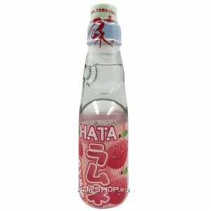 Напиток Hata Рамуне со вкусом личи, 200 мл, ст/б 1*30