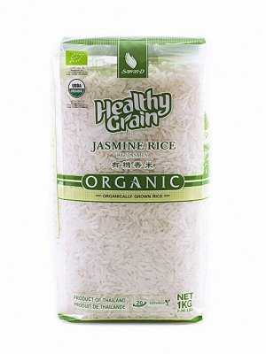 Рис тайский ORGANIC. жасмин белый SAWAT-D, 1 кг 1*12
