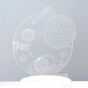 Светильник сенсорный «Космос» LED 3 режима от USB RISALUX