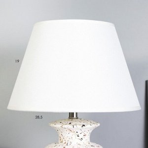 Настольная лампа "Ални" E14 40Вт белый 28х28х44 см RISALUX