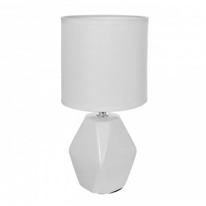Настольная лампа "Латея" Е14 40Вт белый 13х13х28 см RISALUX