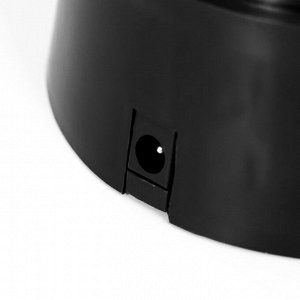Ночник-проектор "Медузы" LED USB/от батареек черный 10,8х10,8х11,5 см