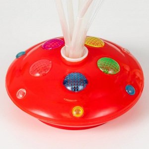 Фигурка светящаяся RISALUX «Розы», LED-ночник, от батареек, H.35 см, МИКС