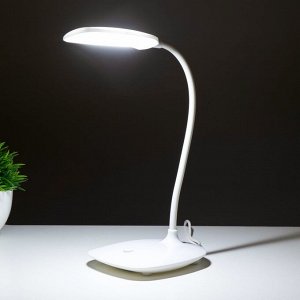 RISALUX Лампа настольная &quot;Воркер&quot; LED 3Вт белый 10х15х37 см