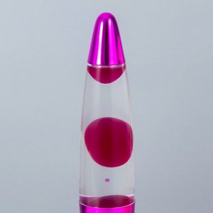 Светильник "Фиолетовая ракета" Е14 h=35см