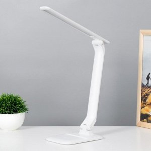 Настольная лампа "Вилман" LED 5Вт АКБ USB белый 28,8х31,5 см