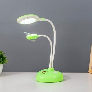 Настольная лампа "Сентра" LED 4Вт USB АКБ зеленый 10х11,5х40,5 см