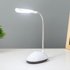 Настольная лампа "Световой луч" LED от батареек белый 5Х8,5Х20 см