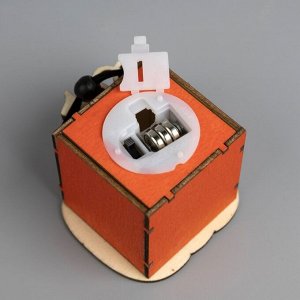 Светодиодная подвеска «Фонарь Джека» 8 x 5.5 x 5 см, пластик, батарейки LR1130х3 (в комплекте), свечение тёплое белое