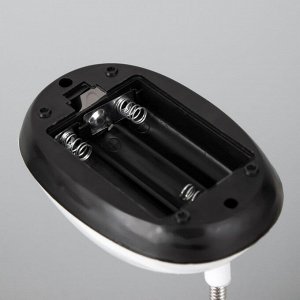 Настольная лампа «Световой луч» LED от батареек белый 5x8.5x20 см RISALUX
