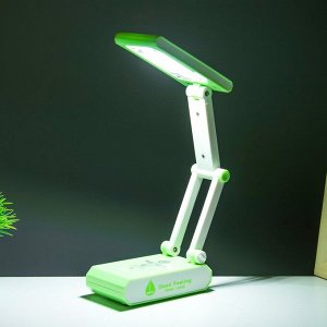 Настольная лампа "Деск" LED 3Вт USB АКБ зеленый 11х6х28,5 см