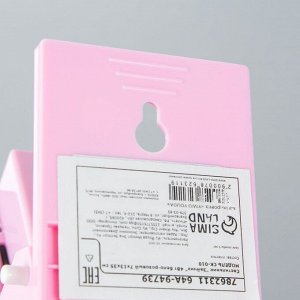 Настольная лампа "Зайчик" LED 4Вт USB АКБ бело-розовый 7х13х35 см RISALUX