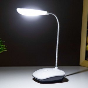 Настольная лампа "Рендо" LED 2Вт от батареек 3хААА белый 11,5х11,5х38,5 см
