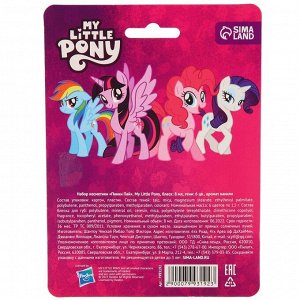 Набор косметики "My Little Pony" Пинки Пай, блеск 8 мл, тени 6 цв, аромат ванили