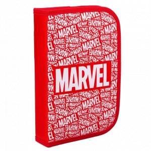 Пенал 1 секция откидной карман и космет 140*210 ткань Мстители "Marvel"