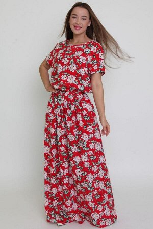 Платье Материал: Штапель (100% Вискоза) Изготовитель: Россия Платье Ш-0926-86 (44-54)
