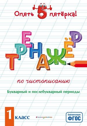 Пожилова Е.О. Тренажер по чистописанию. Букварный и послебукварный периоды. 1 класс