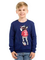Футболка для мальчиков Baby Style ММ 123 Длинный рукав .100%Хлопок(футер двунитка). пр. Узбекистан.