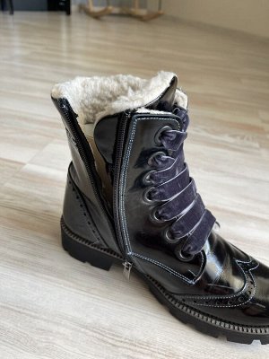 Ботинки на шерсти. Зима, Woopy. 37 размер