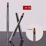 Кисть для ногтей №Н-10 в металлическом футляре Nail Brush 1 шт.