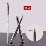 Кисть для ногтей №Н-08 в металлическом футляре Nail Brush 1 шт.