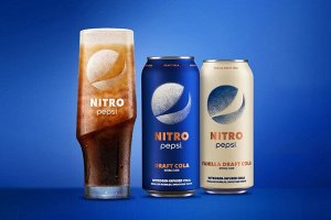 Pepsi Nitro Draft Cola 404ml - Пепси Нитро