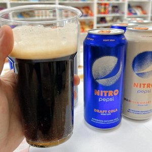 Pepsi Nitro Draft Cola 404ml - Пепси Нитро