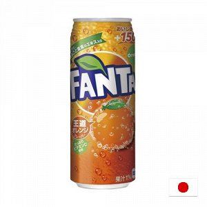 Fanta Orange 1% 500ml - Японская Фанта Апельсин с натуральным соком