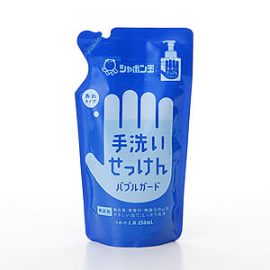 SHABONDAMA/ "Bubble guard" Пенное мыло для мытья рук 250 гр. (мягкая эконом.упаковка) 1/36