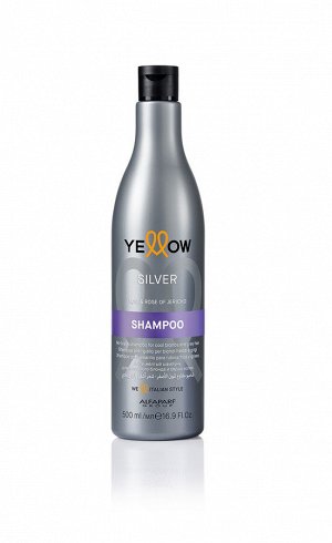 Анти-жёлтый шампунь для холодного блонда и седых волос YE SILVER SHAMPOO