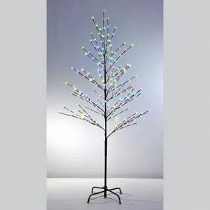 6A 120CR-W, Декоративное дерево "Вишня" 120 LED, 150 см (белый)