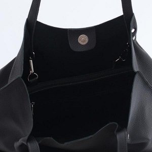 Женская кожаная сумка Richet 2055LN 245 Черный
