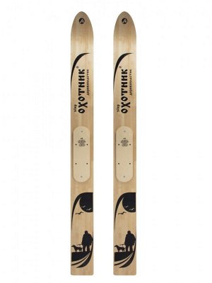 Лыжи охотничьи деревянные "Охотник" 145 см, (ширина 150 мм)