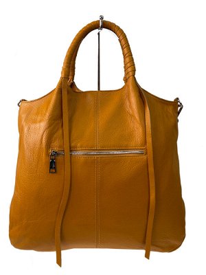 Greta Женская сумка из натуральной кожи, цвет медовый