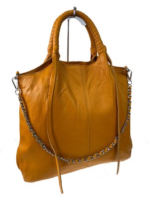 Greta Женская сумка из натуральной кожи, цвет медовый
