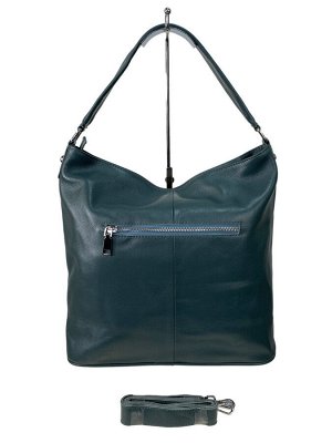 Женская сумка из натуральной кожи, цвет бирюзовый