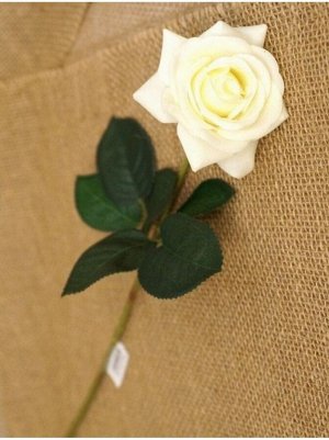 Роза белая 43 см