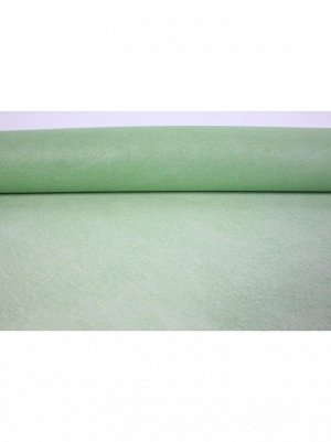 Фетр перламутровый 50 см х 10 м цвет Зеленый PER-25