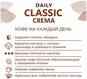 Кофе Poetti Classic Crema молотый 250г 1/12
