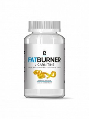 L-карнитин FATBURNERaTECH nutrition / Комплексная добавка к пище, 90 капсул Ёбатон