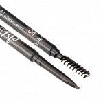 Карандаш д/бровей TF автоматический Art Brow Automatic pencil Art Brow, тон 04 серо-коричневый/grey, Триумф, Triumph