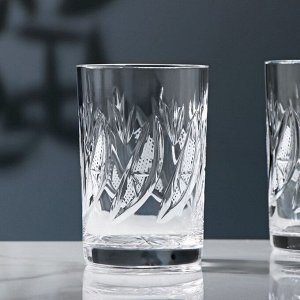 Набор стаканов хрустальных «Чайный», 250 мл, 2 шт