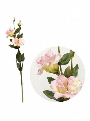 Лизиантус цветок искусственный 63см цвет нежно-розовый