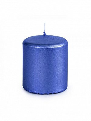 Свеча пеньковая 50 х 60 цвет синий блеск