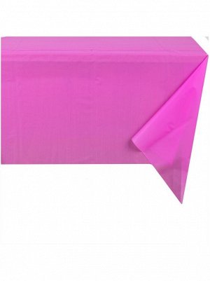 Скатерть полиэтилен Bright Pink 140 х 260 см