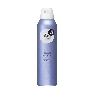 SHISEIDO/ "Ag DEO24" Спрей дезодорант-антиперспирант для ног с ионами серебра без запаха 40гр 1/36