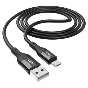 USB Кабель для зарядки Hoco Creator MicroUSB 2.4A, 1 м